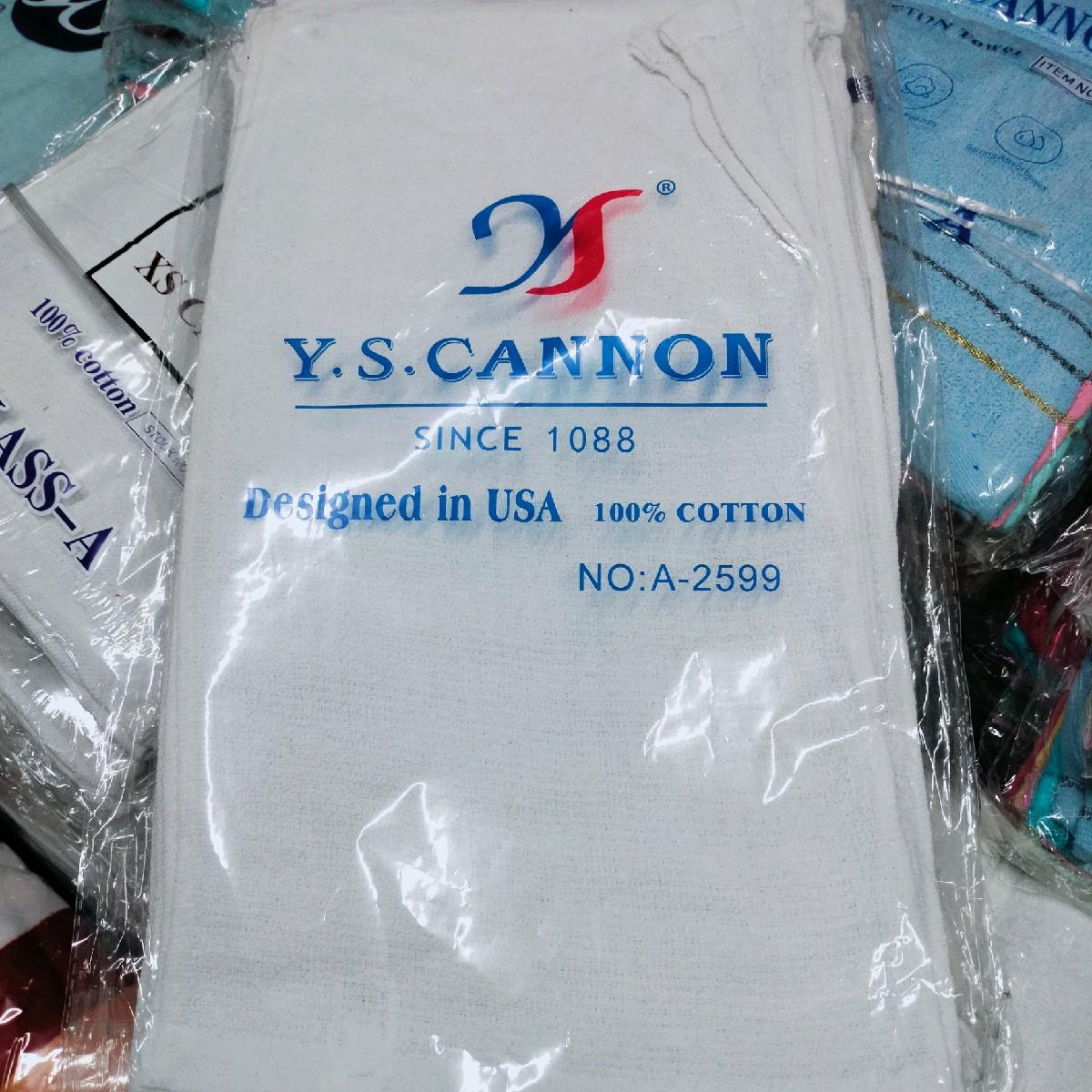 RANDOM DESIGN HAND TOWEL SET OF 12 BY CANNON, CHOICE OF COLOR OR WHITE, PACKED IN A SPER CASE