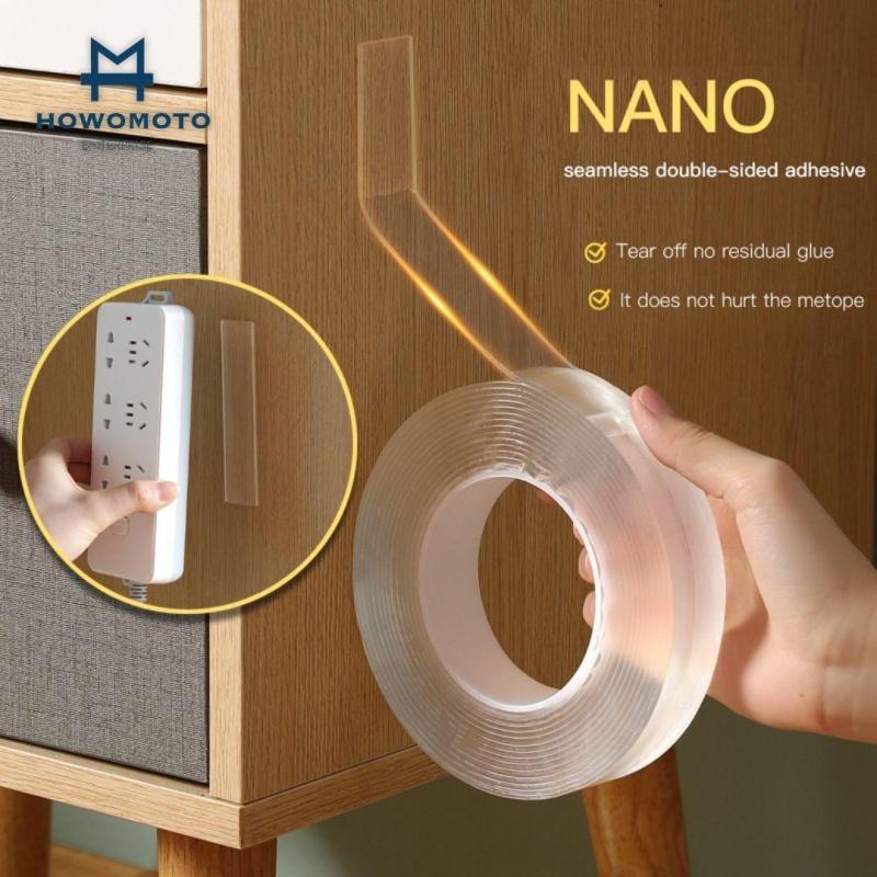 Nano Double Sided Tape 3 / 5 meter Strongly Sticky Adhesive Tape