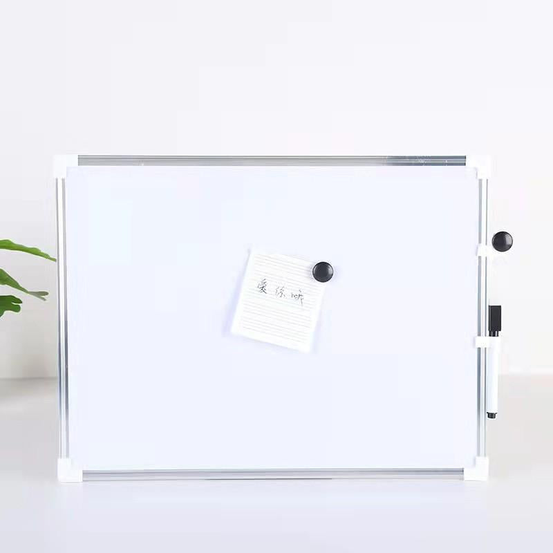 Magnetic Whiteboard Wall Mounted - 8x12 & 10x14 Pulgadas (20x30 ) - Space Saving Dry Erase Board para sa Bahay, Opisina, Silid-Aralan - Kasama ang Clipboard Feature
