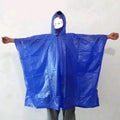 #892 PONCHO RAINCOAT LIGHTWEIGHT Unisex Rubberized