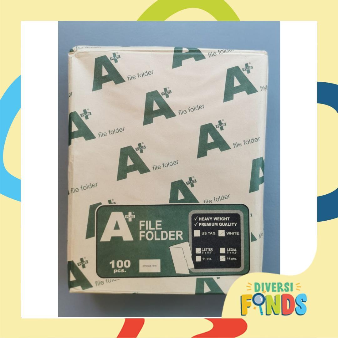 Random Brand 14pt Paper Folders (Short/Long, 100pcs)