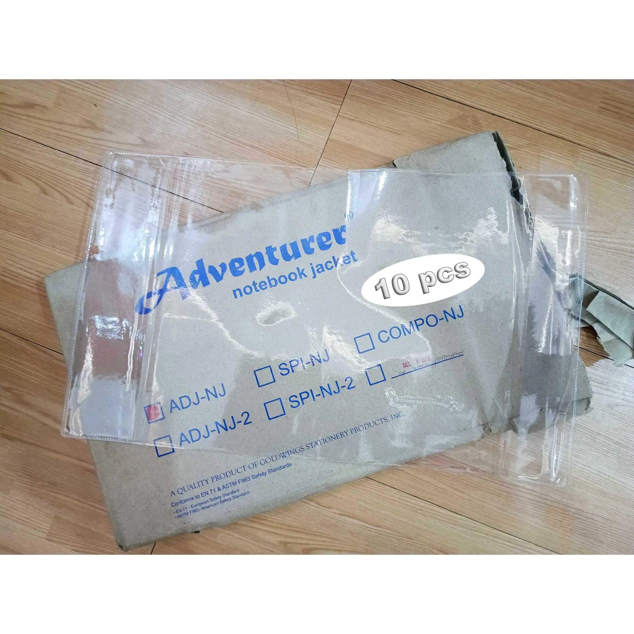 100PCS ADVENTURER ADJUSTABLE NOTEBOOK JACKET Plastic Cover ng Notebook 15cmx21.5cm at ADVENTURER ADJUSTABLE NOTEBOOK 15x21CM (1PC)