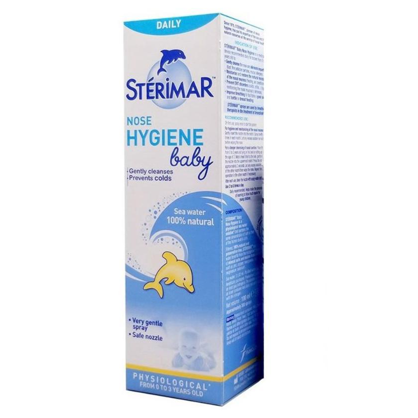 👶 Sterimar Baby Nose Hygiene 100ml – Gentle Nasal Care for 0-3 Year Olds | Prevent Colds & Boost Immunity 👃
