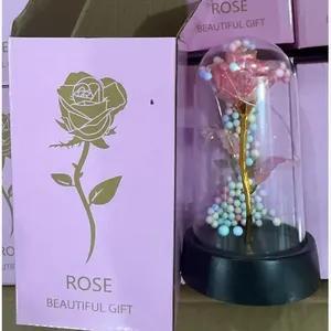 Rose Flower Lantern String Lights / Romantic LED Rose Lantern Decor