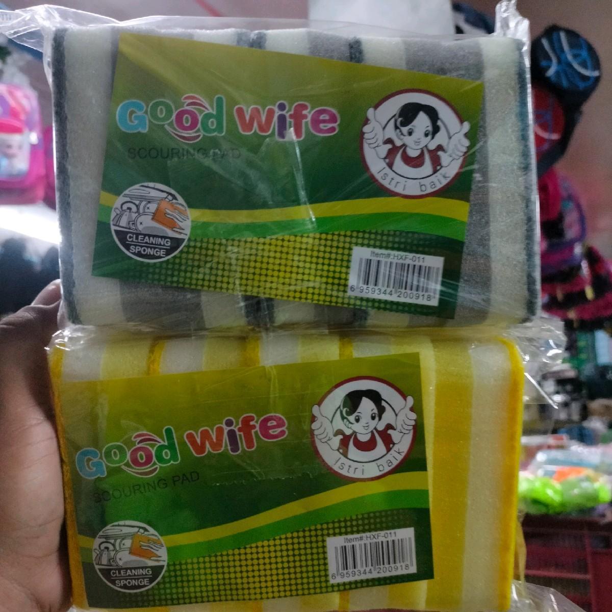 Magic Dish Sponge (10-Pcs) – Double-Sided Scrubber for Pots, Pans & Dishes – Non-Scratch Cleaning Sponge