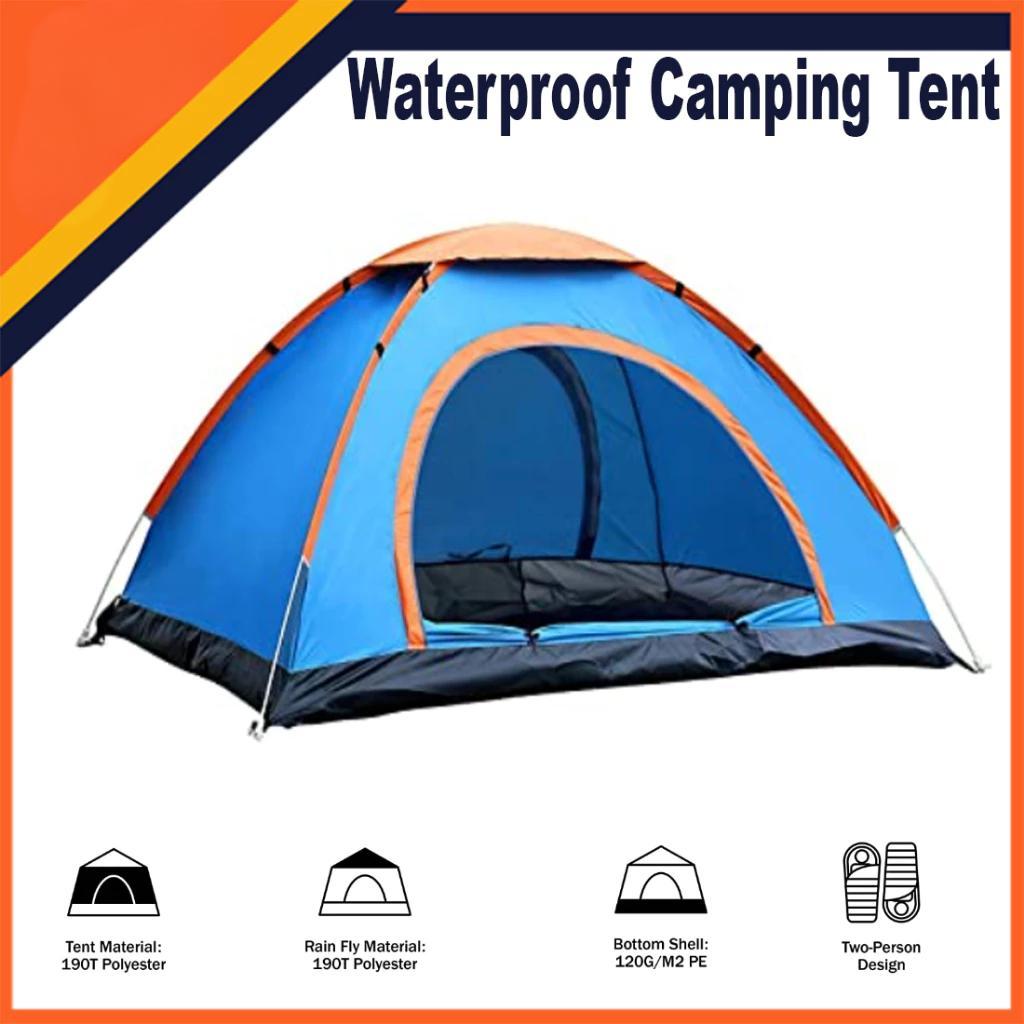 XXX 2/4/6/8 Person Outdoor Dome Camping Family Hiking Tent (Multicolor)NOT AUTOMATIC