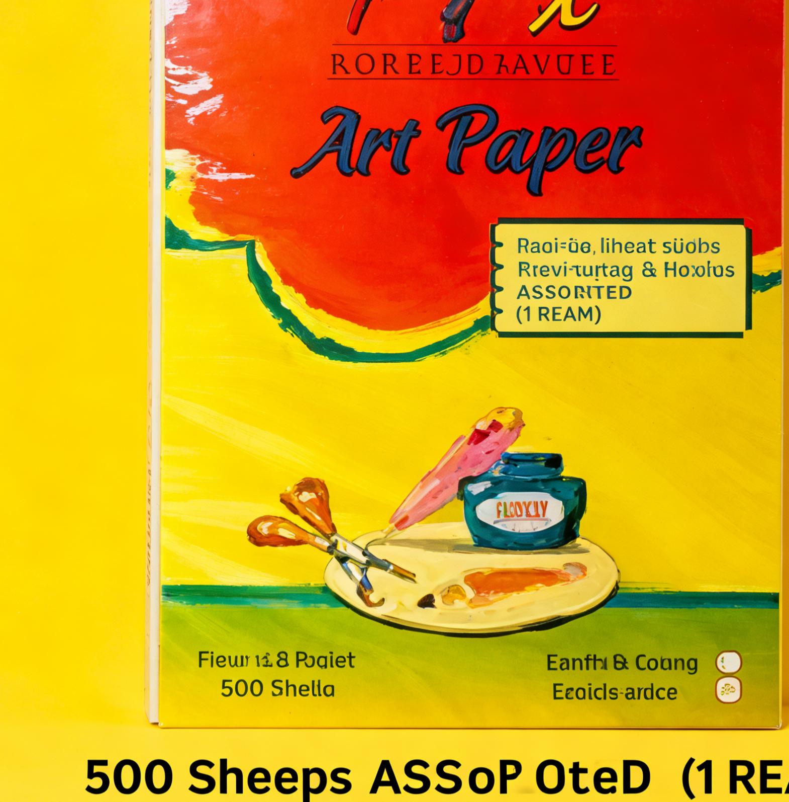 P/X Art Paper 500 Sheets Assorted Colors 1 Ream Premium Art Paper School Office Supplies Best Seller PH