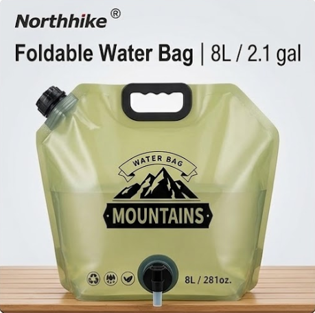 Foldable Water Bag Portable Collapsible Water Container