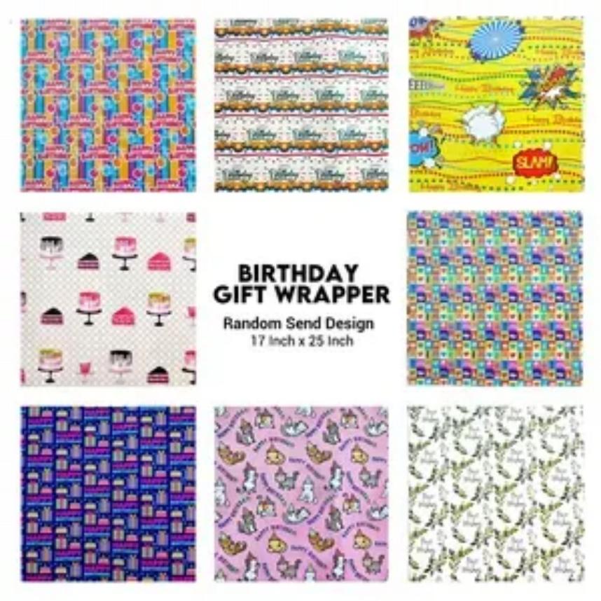 FCI Gift Wrapper（Wedding / Birthday / All Occasion）10/20/50PCS