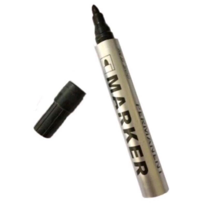 MS-300 Permanent Markers 12-Pack | Ordinary Tip | Black Ink | Kagamitan sa Paaralan/Opisina