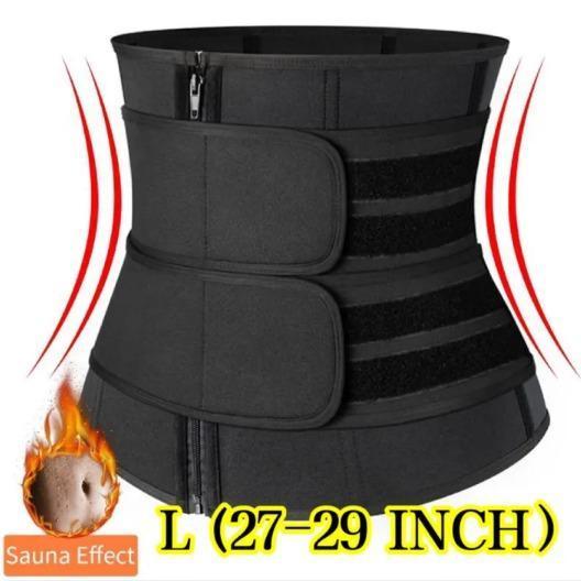 MCY Pambabae WAIST Trainer Corset Trimmer Belt / Compression Body Shaper Cincher para sa Pababang Timbang ng Babae / Sauna Sweat Workout Fitness Sport Girdle Belt
