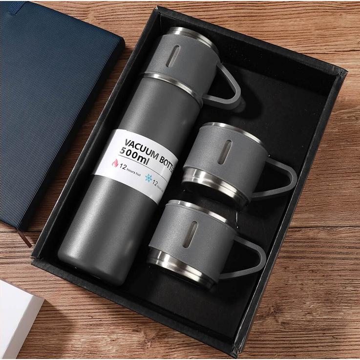 2025 Hot-selling 500ML Thermos Cup Set Vacuum Flask Insulated Tumbler Ideal Souvenir Water Bottle Jug Mug for Valentine's Day birthday  Gift Giveaways#bz15