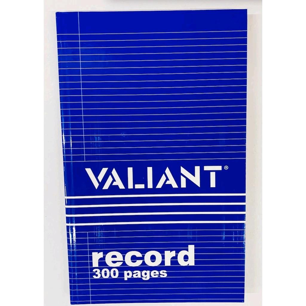 VALIANT RECORD BOOK STANDARD SIZE AVAILABLE 150PAGES, 200PAGES, 300PAGES, 500PAGET