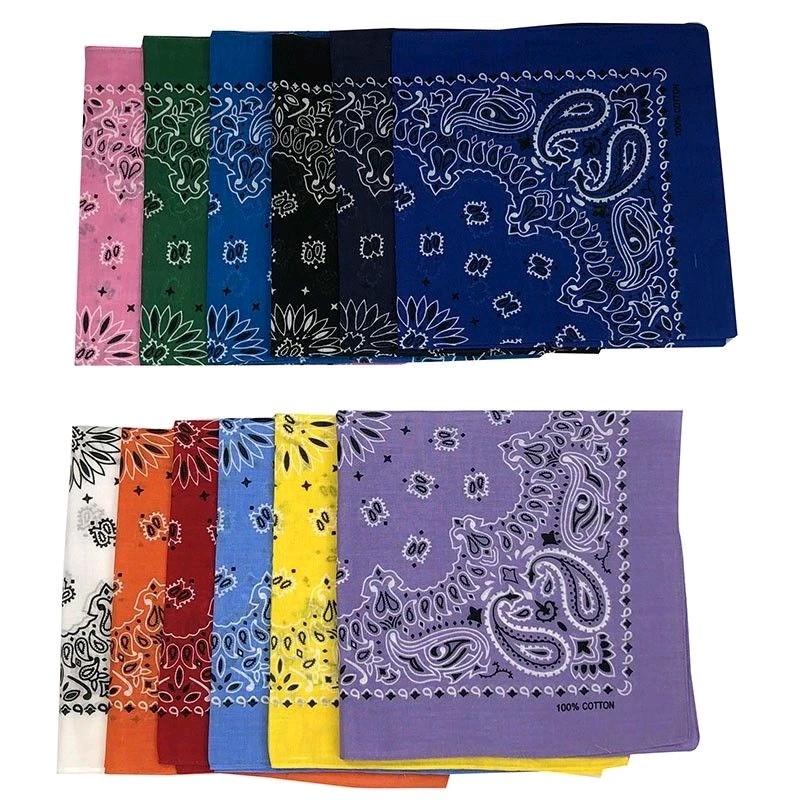 New multi-functional silk scarf, can be used as a scarf bandana, blind box 12 colors, not repeated every day