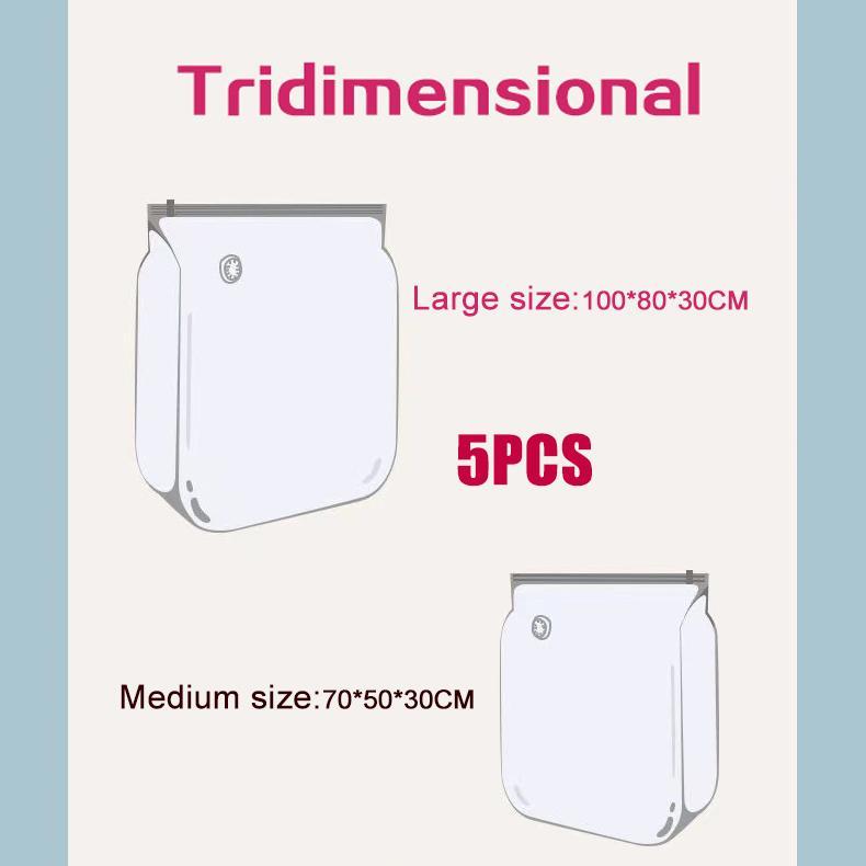 10pcs Vacuum Storage Bags Reusable Vacuum Storage Plastic Bags Compression Seal Bags Sealed Vacuum Storage Bags for Travel Storage Space Saver For Clothes, Quilts, Sweaters, Quilts, Dresses, Bedding Organiser Hand Pump