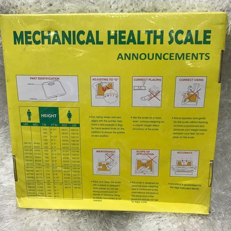 Mechanical Weighing Scale, Human Scale High Quality Mechanical Weighing Scale