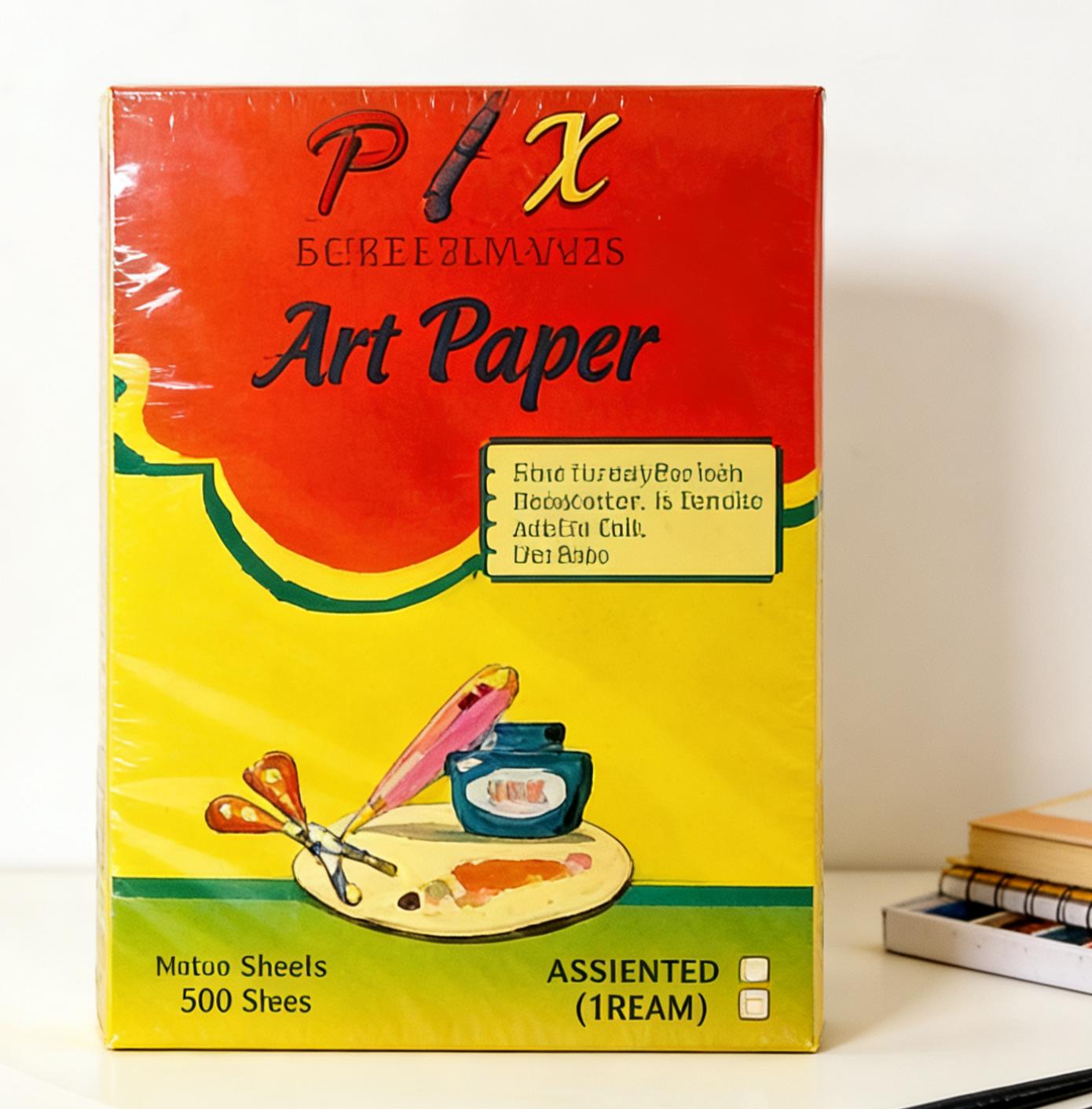 P/X Art Paper 500 Sheets Assorted Colors 1 Ream Premium Art Paper School Office Supplies Best Seller PH