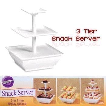 3-Layer Snack Cupcake Rack for Home Organizers