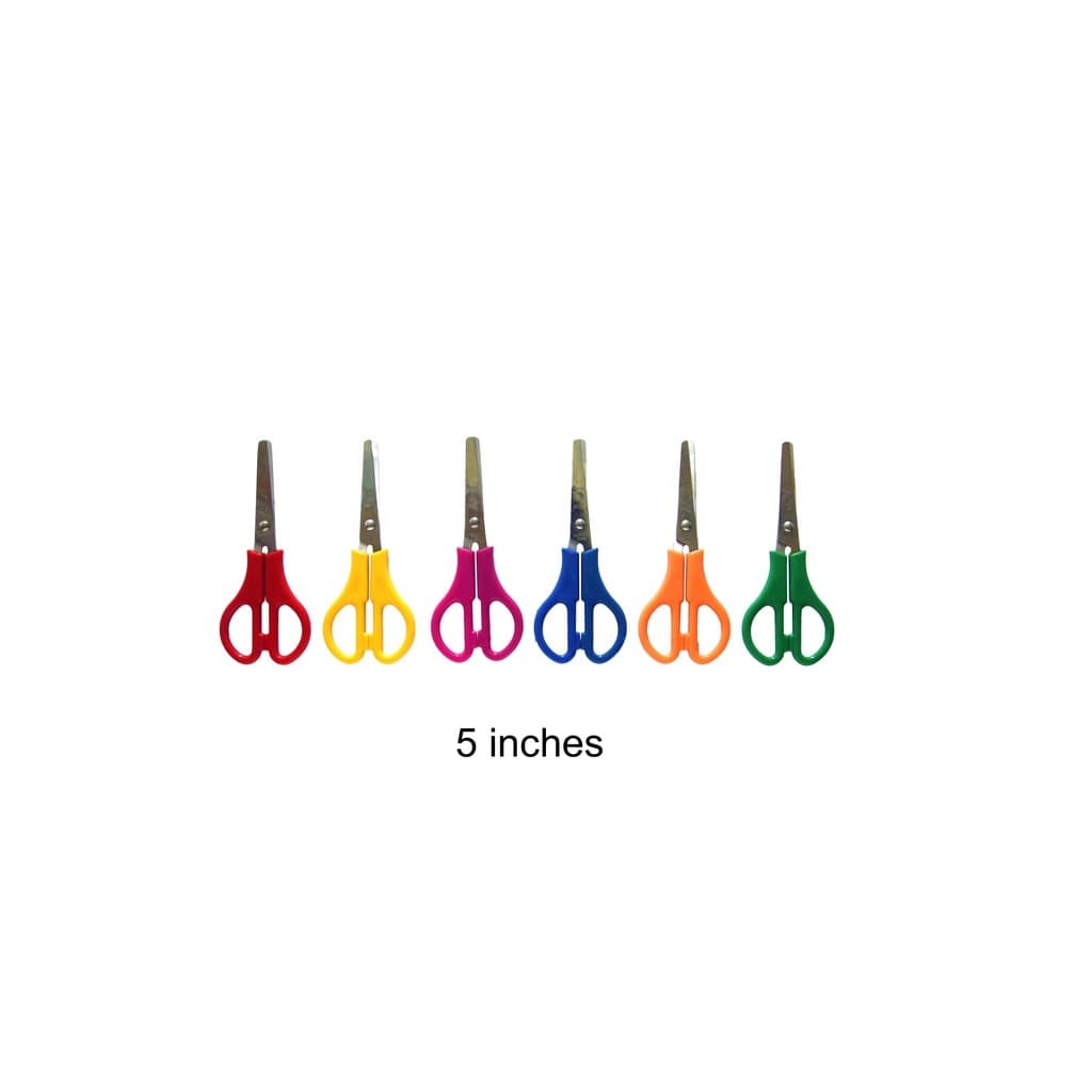 12pcs Assorted Scissors School Supplies Stationery Paper Scissors [ Small , Medium , Large]