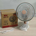 SX S&X-180 Clip Fan | Strong Wind, Ultra Quiet, Energy Saving | Clip-on Design for Desk/Bed/Office | White/Brown Available