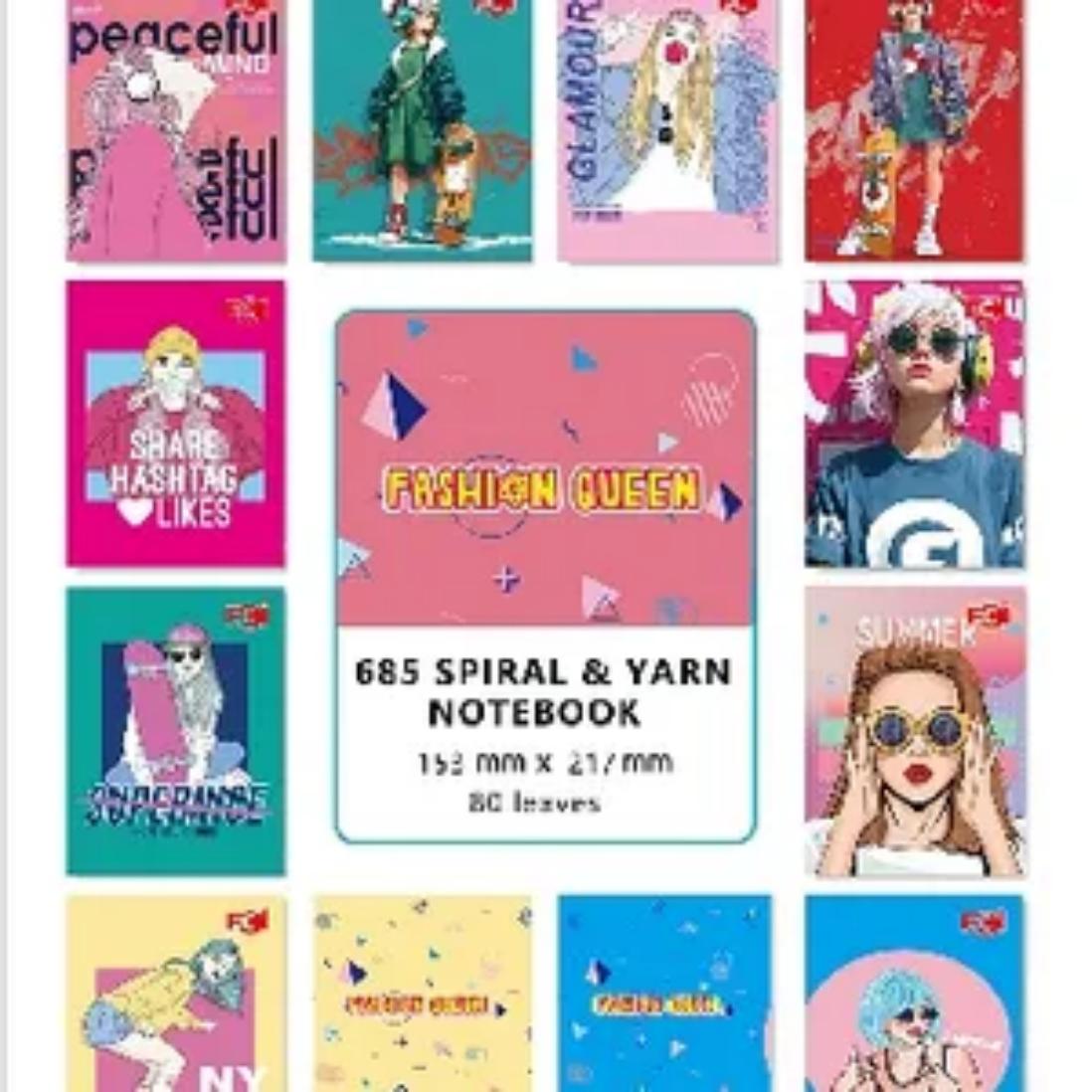 YOUNGS/FCI 685 Series Spiral Notebooks / Spiral Books-1pack(10pc)