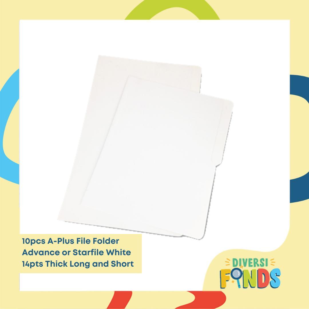 Random Brand 14pt Paper Folders (Short/Long, 100pcs)