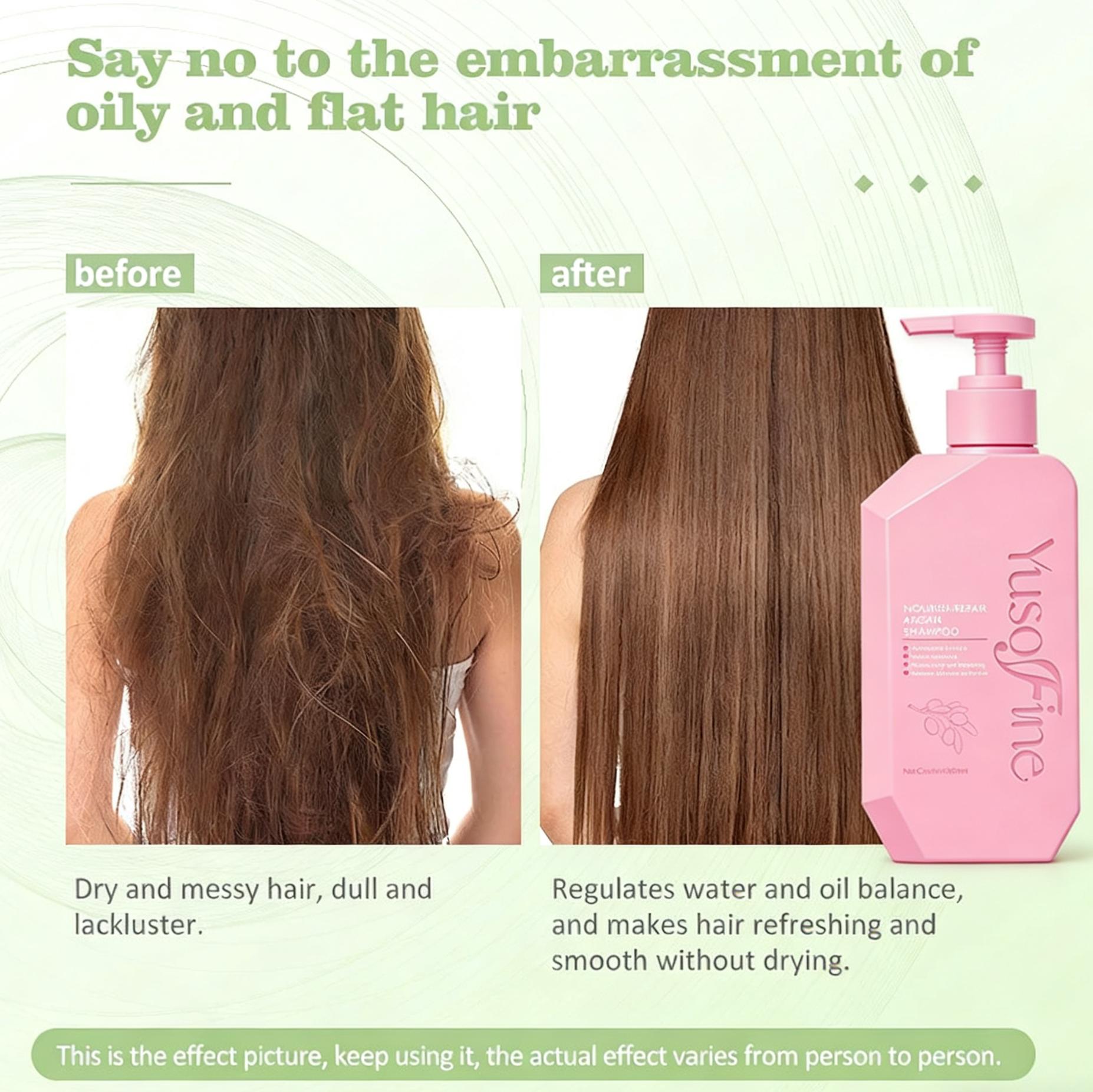 Yusofine Complete Hair Care 3in1 Set (Shampoo Pink, Conditioner Purple, Hair Mask Blue) Pampakinis, Pampakumpuni ng Buhok na Treatment Bundle Best Seller