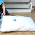 Vacuum Storage Compression Bags with Hand Pump - Space Saving Organizer for Clothes & Bedding