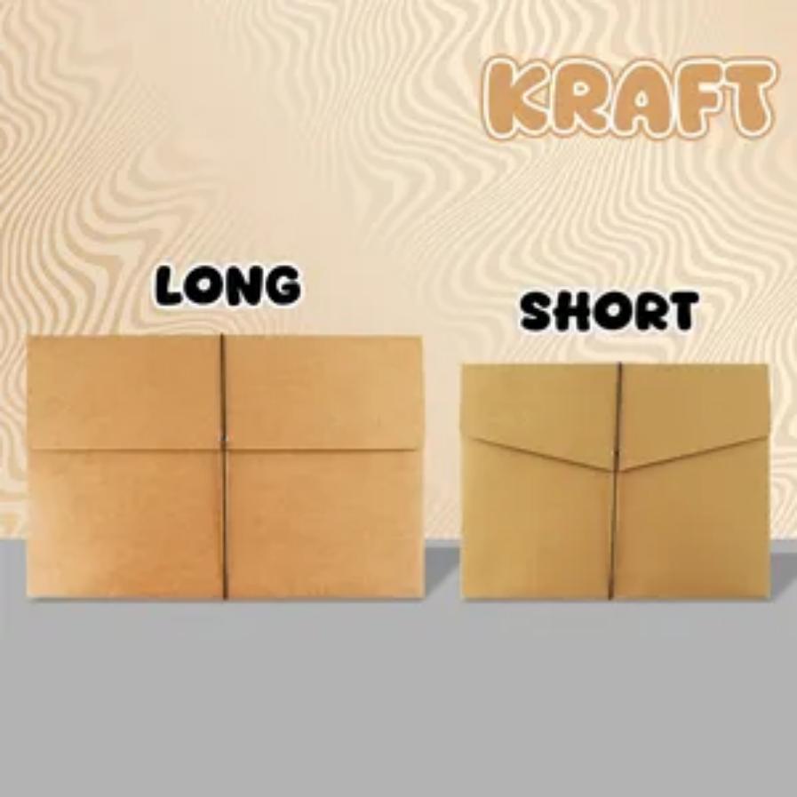 FCI Assorted Color Expanding Envelope Long/Short - High-Quality Durable Material, Tear-Resistant, Expandable Design, Secure Closure, Ideal for Office, School, Home