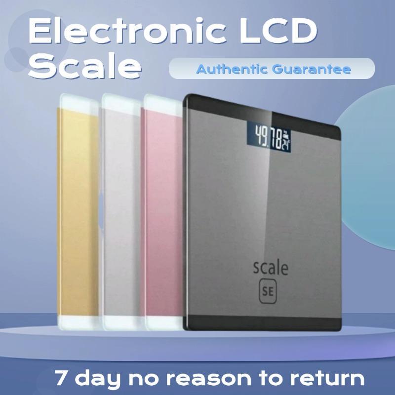 Digital Kitchen Scale with LED Display - 10kg/1g Precision, Stainless Steel Platform