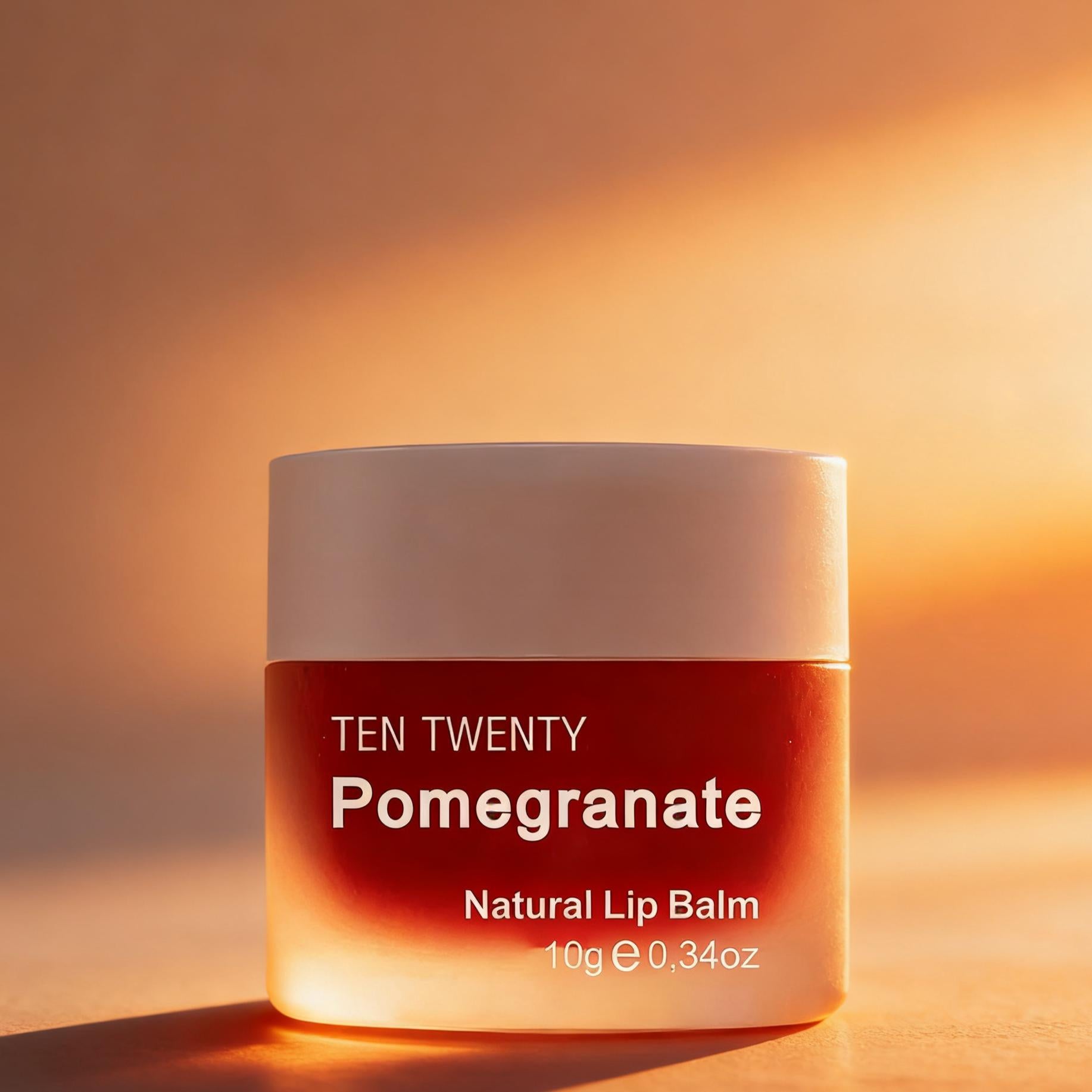 TENTWENTY Pomegranate Natural Lip Balm 10g Pampabasa Pampalusog na Pangangalaga sa Labi para sa Tuyong Labi at Basag na Labi Best Seller PH