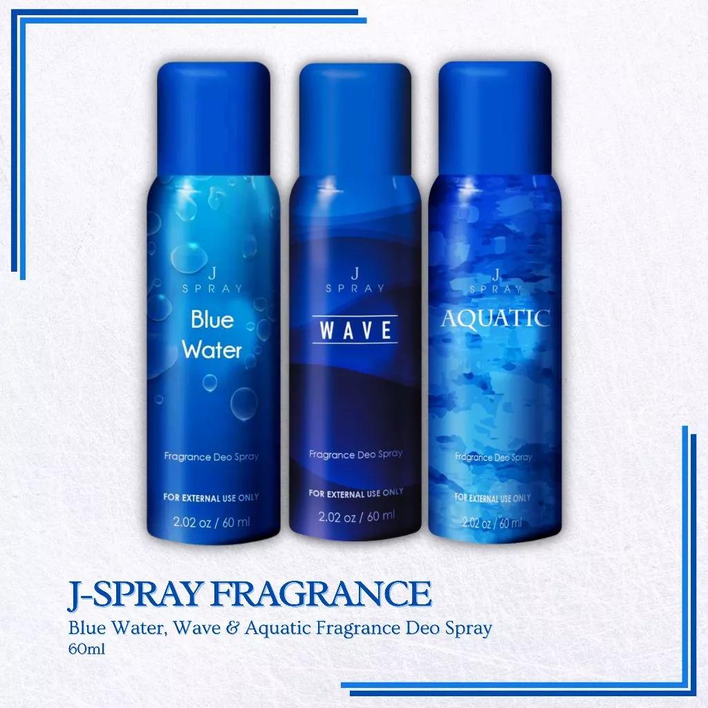 【COD】Buy 1 Take 1 - J Spray Blue Series 60ml (2pcs) | Long-Lasting Fragrance