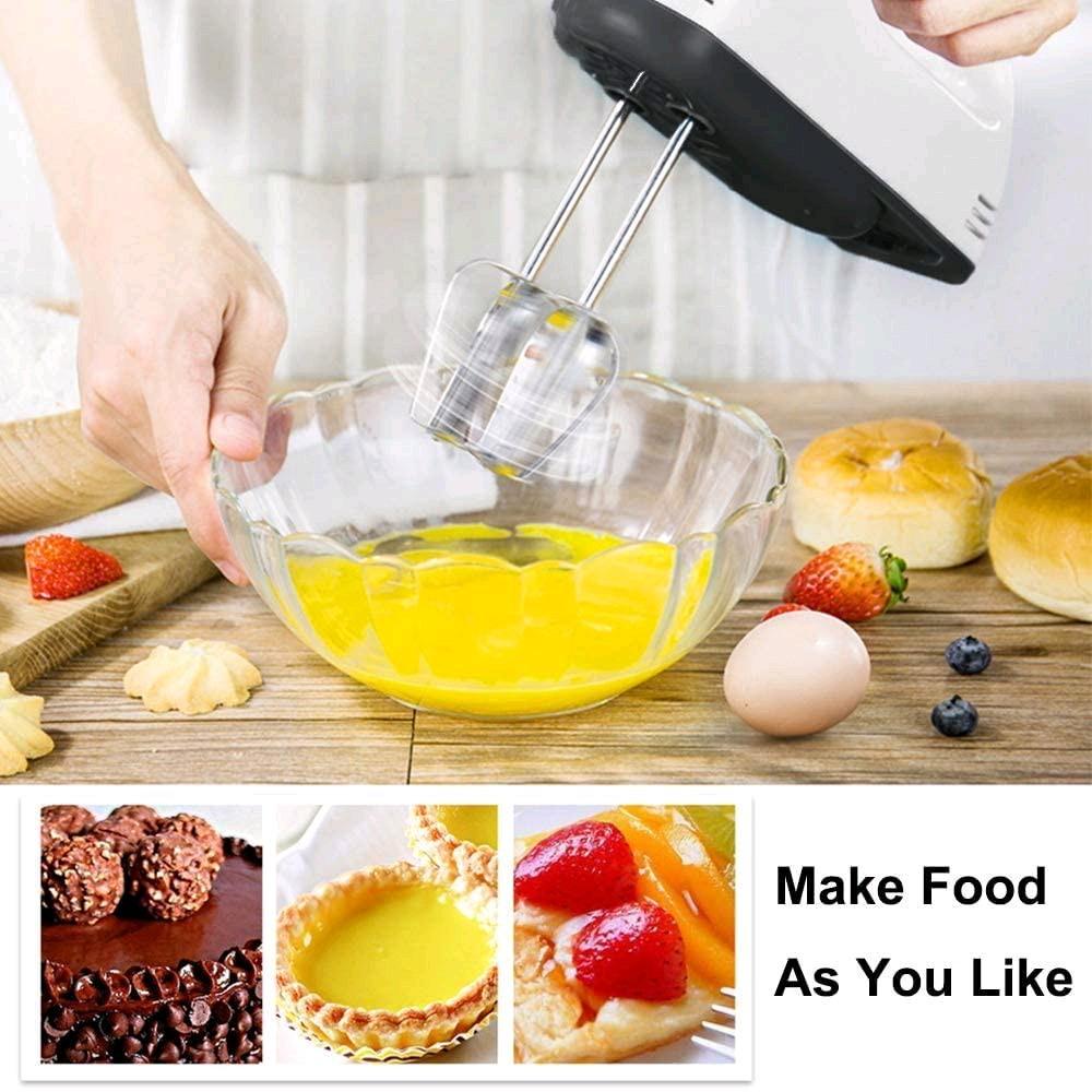 【COD】Portable 7 - Speed Professional Baking Electric Hand Mixer