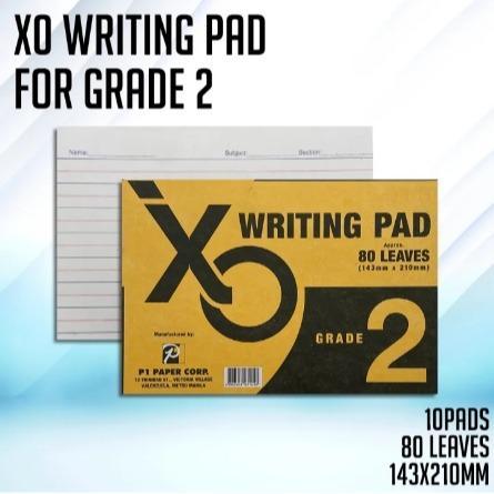10PCS Grade 1-4 Writing Pads 80 Leaves Each 210mm x 143mm School Paper for Young Learners Ideal for Handwriting and Academic Skills