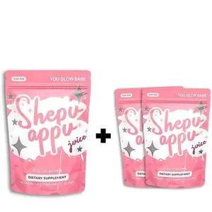 SHEPUAPPU Strawberry Powder Drink – Instant Fruit Juice Powder
