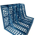 4 Slot File Document Organizer Desktop File Folder Holder Vertical Paper Sorter Desk Storage Rack para sa Opisina, Bahay, Kagamitan sa Paaralan (1PC/3PC)