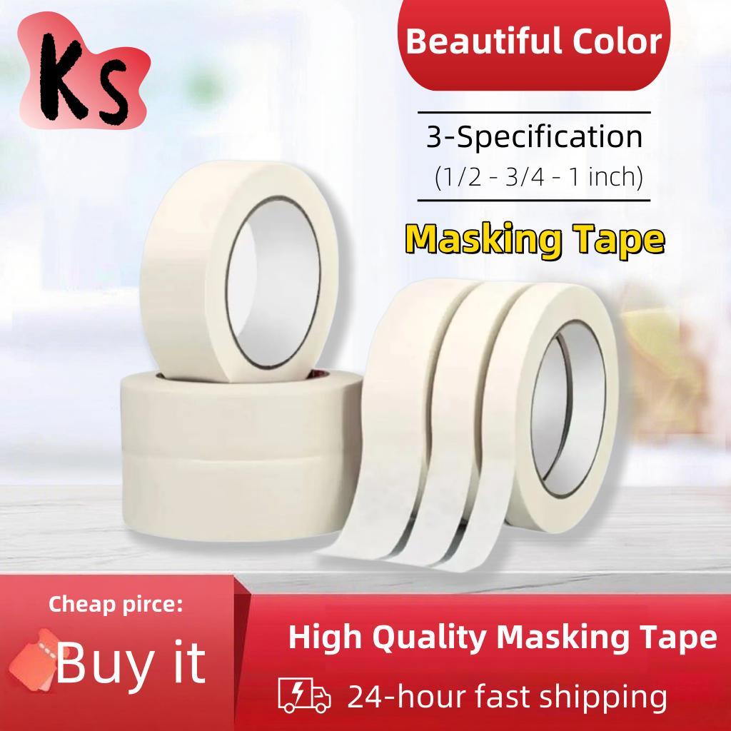 Masking Tape 1/2 inch, 3/4 inch,1 inch per piece Tape / Adhesive Tape Home and Office use COD