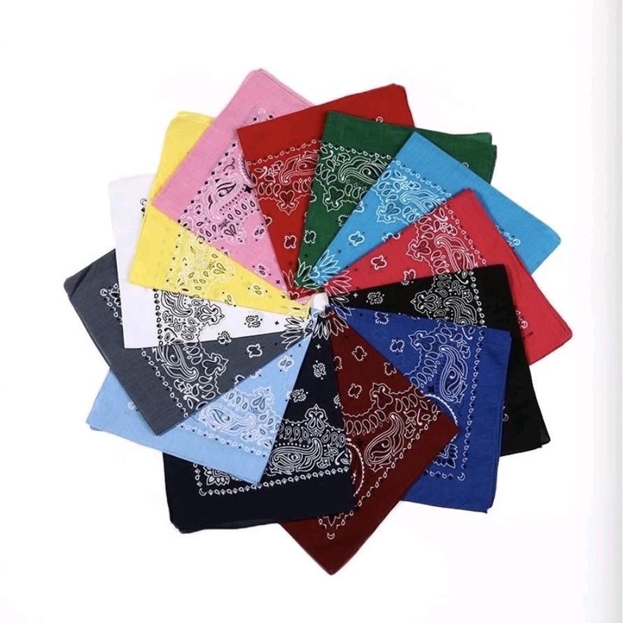 New multi-functional silk scarf, can be used as a scarf bandana, blind box 12 colors, not repeated every day