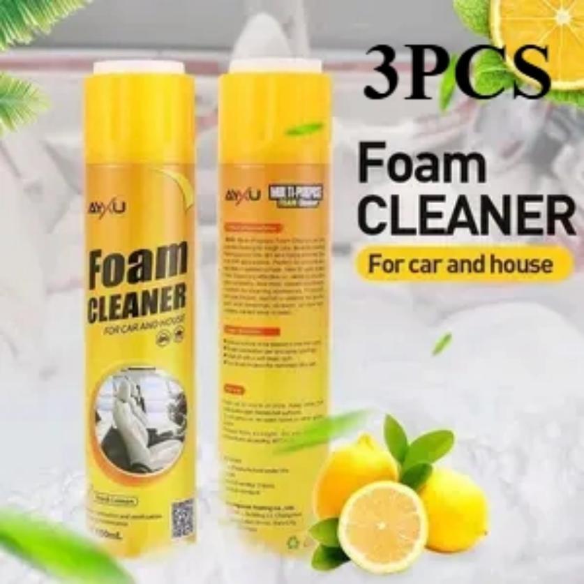 Multi-Purpose Foam Cleaner 650ML - For Car & Home Deep Cleaning