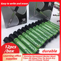 【COD Available】Jianxing Black Permanent Markers 12PK | Fine Tip, No Bleed, Quick-Dry | PH Climate Tested