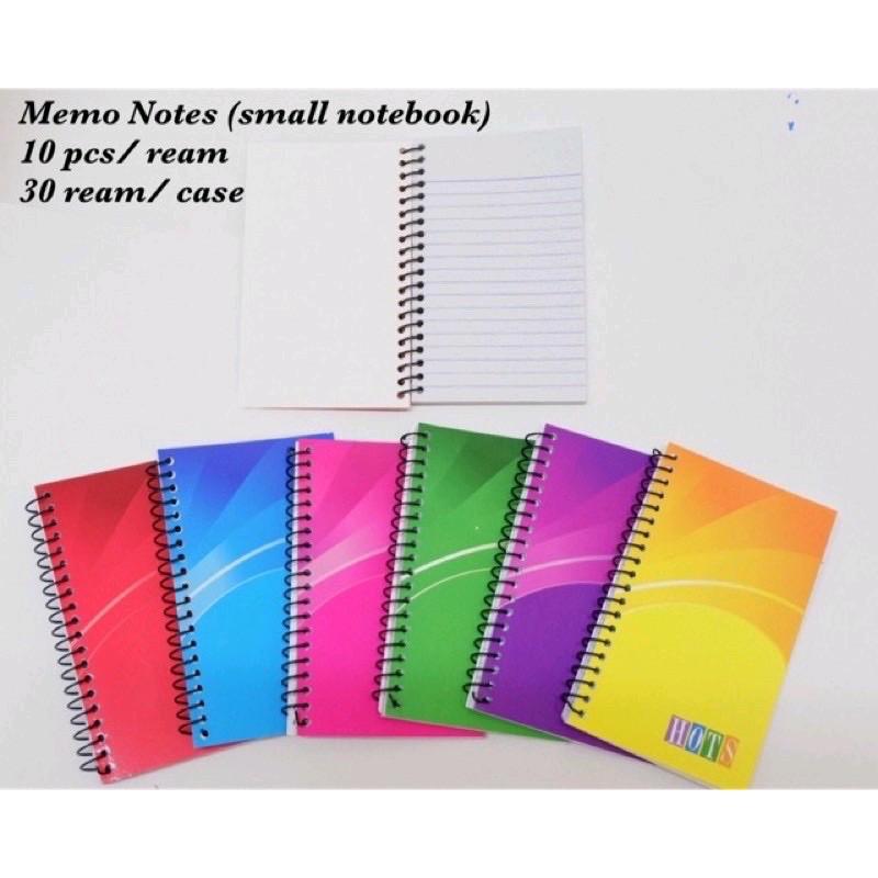 HOST SPIRAL Maliit na Kuwaderno (10 Piraso) Pocket Notebook Panustos sa Paaralan at Opisina