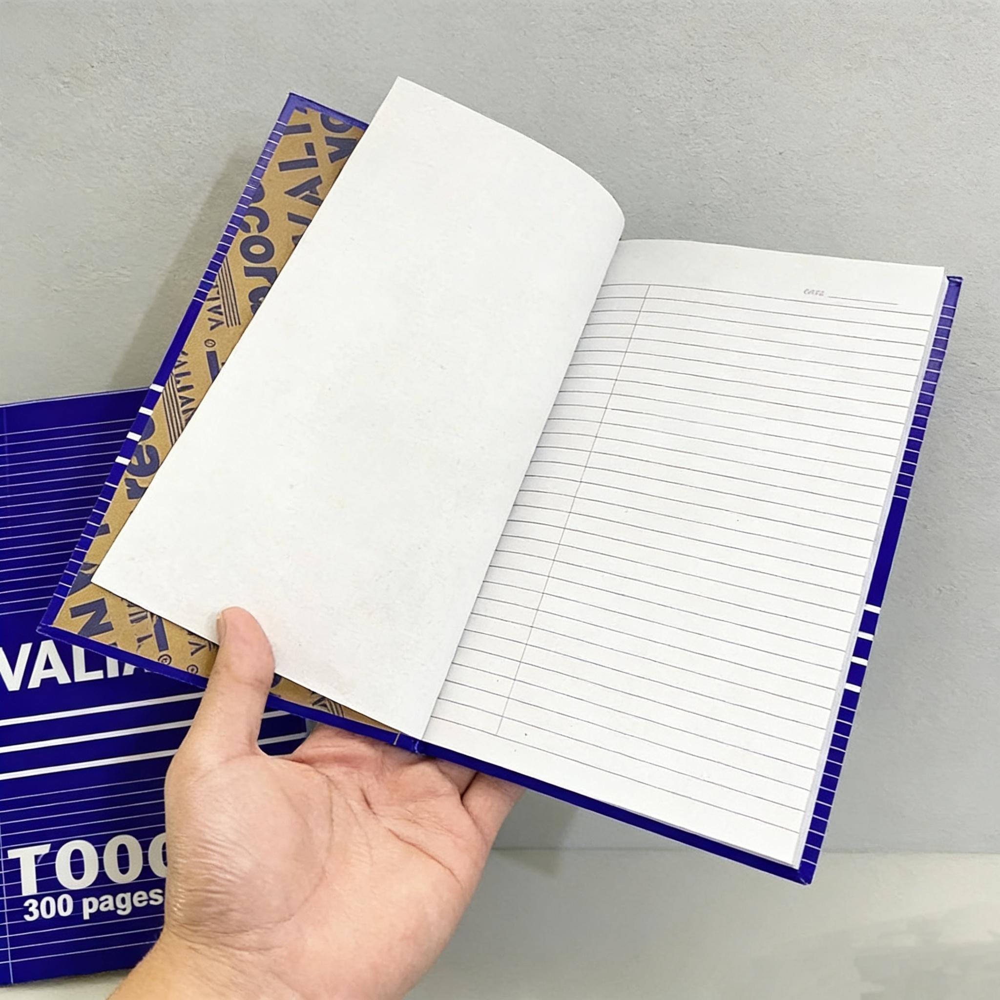 VALIANT Record Book | Premium Hardcover Notebook (200/300/500 Pahina) – Matibay na Kuwaderno sa Opisina at Eskuwelahan