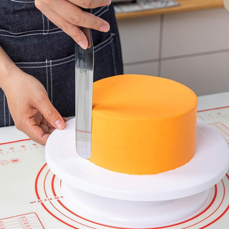 【BUY 1 TAKE 1】 Home Zania 28cm 360 Rotating Cake Turntable Anti-Skid Baking Platform Cake Decorating Tool
