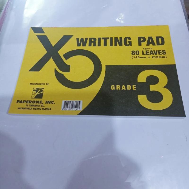 10 pirasong Writing Pads Baitang 1-4 80 Dahon Bawat Isa 210mm x 143mm Papel sa Paaralan para sa mga Batang Mag-aaral Perpekto para sa Pagsusulat at mga Kasanayan sa Akademiko