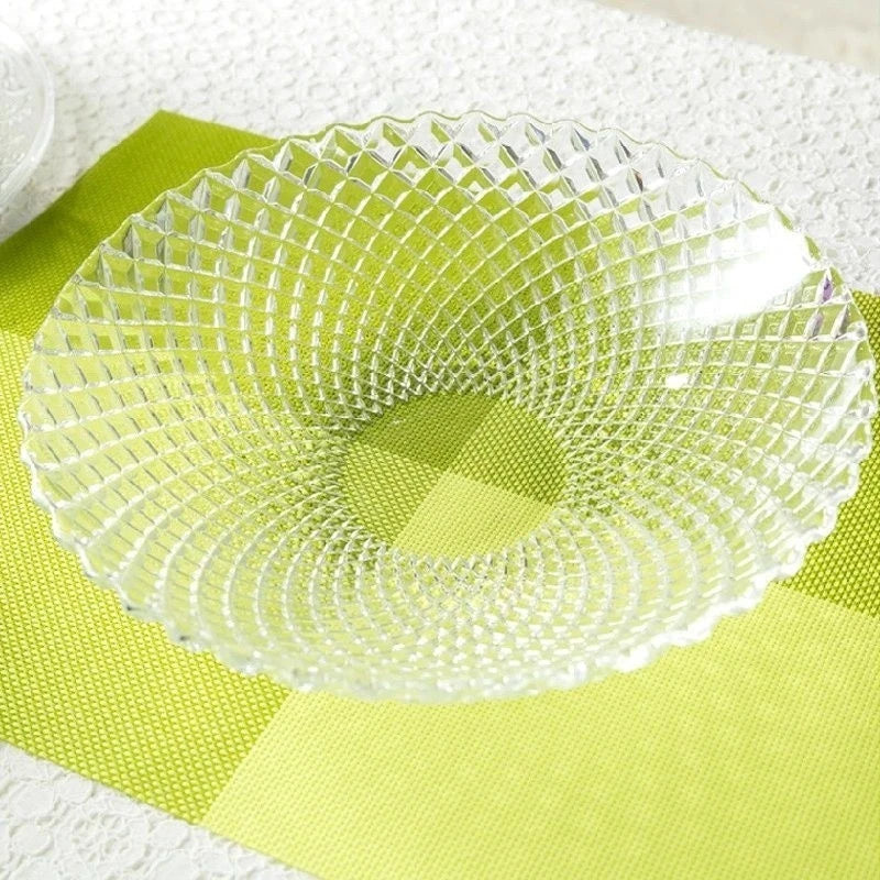 Unbreakable Plates Bowls Set, 6/12-Pcs Plastic Dinnerware, Lightweight for Outdoor Durable Use