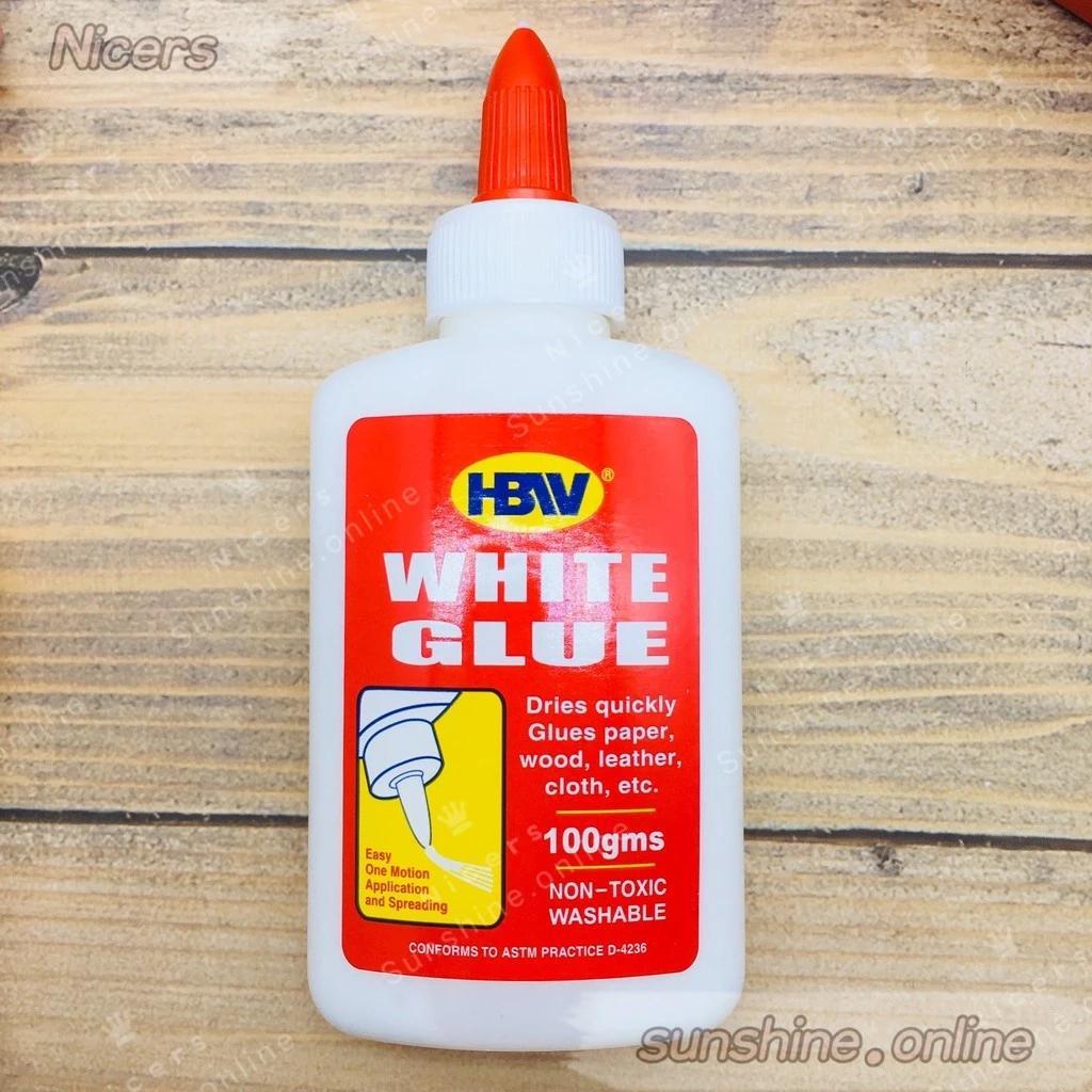 HBW Multipurpose White Glue 40g 100g Dries Quickly for Fast Projects