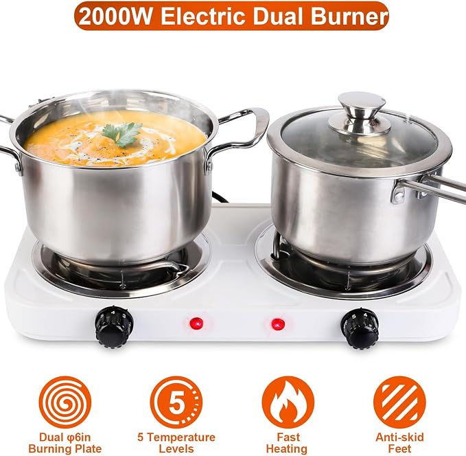 Electric Cooker Single/Double Hot Plate 1000watts single/2000watts double