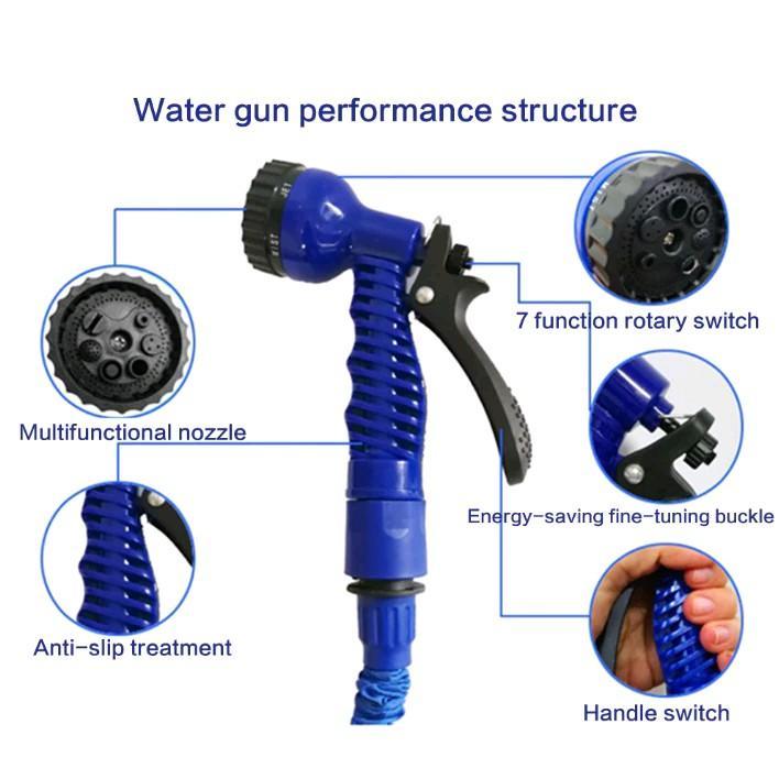Magic Hose Spray Water Gun Flexible hose Panghugas ng Kotse Pandilig ng bulaklak sa Hardin