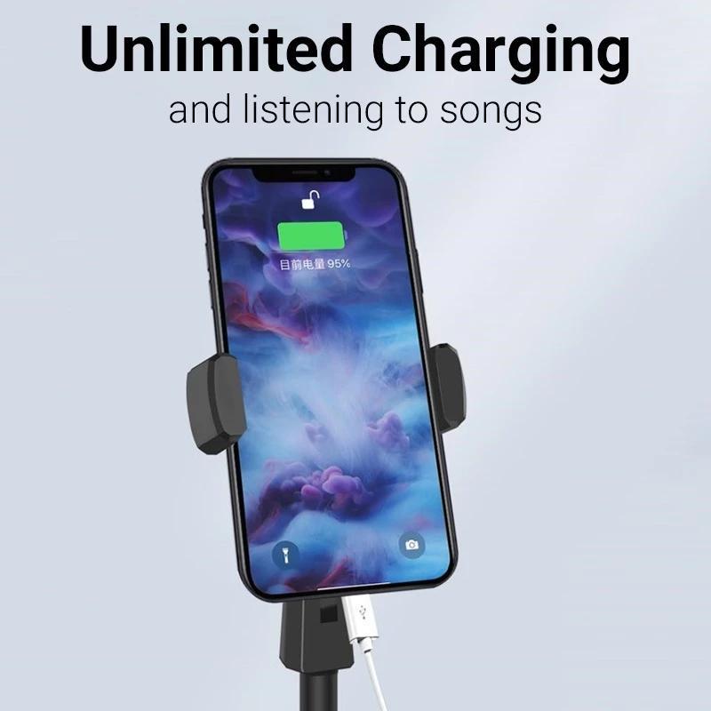 360 Degree Rotatable Desktop Phone Holder Multifunctional Portable Phone Live Bracket Adjustable