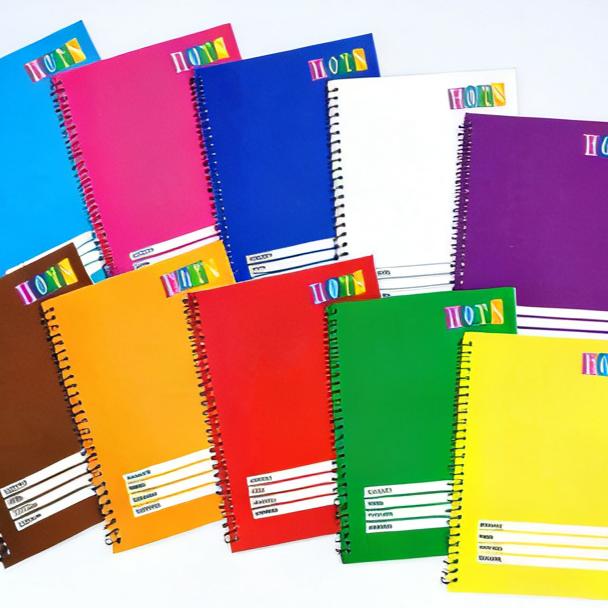 BRIGHTS Notebook Variety Pack 10 Pads – Writing/Composition/Spiral/Yarn
